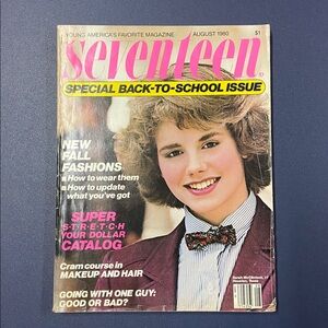 Seventeen Magazine August 1980 Special Issue